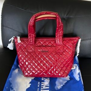 ❤️ ☑️EUC MZ Wallace Rouge Lacquer Medium Sutton Deluxe Crossbody